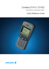Ericsson DT412 Guía De Referencia Rápida