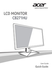 Acer CB271HU Guía Rápida