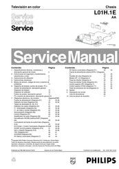 Philips L01H.1E Instructions De Service