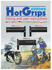 Oxford HotGrips Touring Instrucciones De Montaje Y Uso