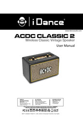 iDance ACDC CLASSIC 2 Manual De Usuario