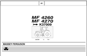 MASSEY FERGUSON MF 4270 Manual De Operador