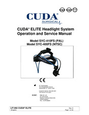 Cuda surgical SYC-410FS PAL Manual De Operación Y Servicio