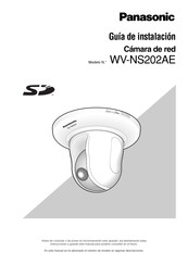 Panasonic WV-NS202AE Guia De Instalacion