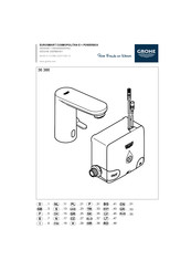 Grohe EUROSMART COSMOPOLITAN E + POWERBOX 36 386 Manual De Instalación