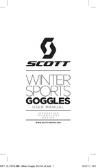 Scott GOGGLES Manual Del Usario