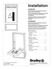 Bradley S19294JB Manual De Instalación