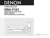 Denon DRA-F101 Instrucciones De Operación