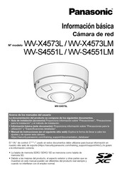 Panasonic WV-S4551LM Manual Del Usuario