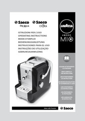 Saeco LAVAZZA AMODO MIO PREMIUM Instrucciones Para El Uso