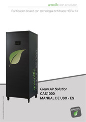 GreenTec Clean Air Solution CAS1000 Manual De Uso