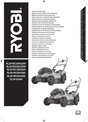 Ryobi RLM18X36H250 Traducción De Las Instrucciones Originales