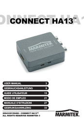 Marmitek CONNECT HA13 Manual Del Usuario