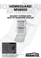 Marmitek Homeguard MS8000 Manual Del Usario