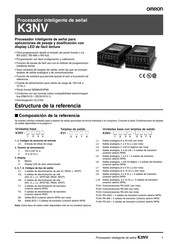 Omron K3NV Manual Del Usario