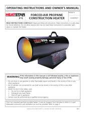 HeatStar HS400FAVT Instrucciones De Uso Y Manual Del Usuario