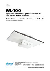 elsner elektronik WL400 Datos Técnicos E Instrucciones De Instalación