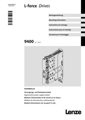 Lenze E94ARNE0-4 Serie Instrucciones Para El Montaje