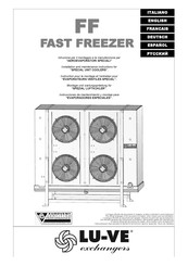 LU-VE FF50H 634-12 Instrucciones De Mantenimiento Y Montaje