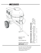 MPower POWERMIX 20P Instrucciones De Operación