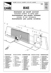 CAME BXE Manual De Instrucciones