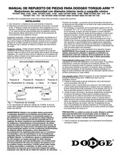 Dodge TORQUE-ARM TXT 305A Manual De Repuestos