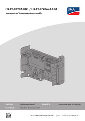 SMA NR-PC-KP20A41.BG1 Instrucciones Para La Sustitución