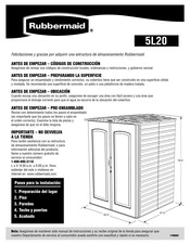 Rubbermaid 5L20 Manual Del Usario