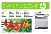 HP Color LaserJet CM2320 MFP Serie Guía De Referencia Rápida