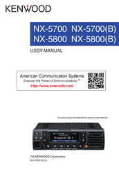 Kenwood NX-5800B Manual De Usuario