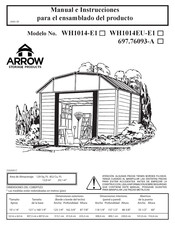 Arrow WH1014EU-E1 Manual E Instrucciones Para El Ensamblado Del Producto