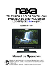 Naxa NT-1001 Manual De Operación