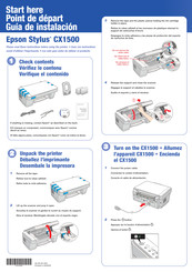 Epson Stylus CX1500 Guia De Instalacion