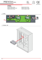 INIM Electronics PREVIDIA IFM2L Manual Del Usuario