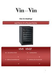 Vin sur Vin VSV27 Manual De Utilización