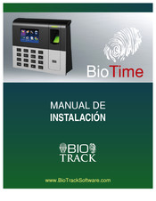 BioTrack BioTime Manual De Instalación