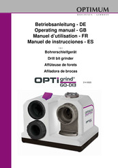 Optimus OPTIgrind GQ-DI3 Manuel De Instrucciones