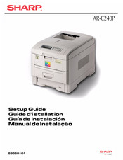 Sharp AR-C240P Guia De Instalacion