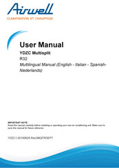 Airwell YDZC Manual De Usuario