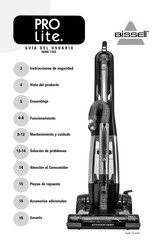 Bissell PRO Lite 17G5 Serie Guia Del Usuario