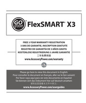 GOgroove FlexSMART X3 Manual De Instrucciones