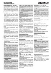 EUCHNER TP4 Manual De Instrucciones