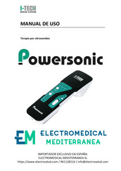 I-Tech Powersonic Manual De Uso