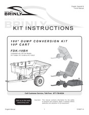 Brinly FDK-10BH Manual De Instrucciones