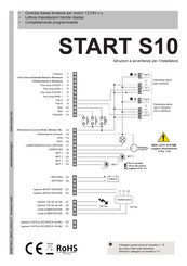 EB TECHNOLOGY START S10 Instrucciones Y Advertencias Para El Instalador