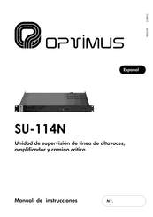 Optimus SU-114N Manual De Instrucciones