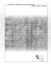 Peavey Architectural Acoustics MMA Serie Manual De Usuario