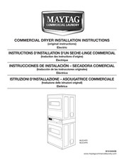 Maytag Commercial MLE24PD Instrucciones De Instalación