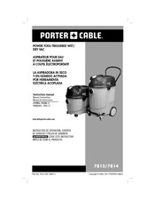 Porter Cable 7814 Manual De Instrucciones