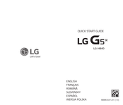 LG H840 Guia De Inicio Rapido